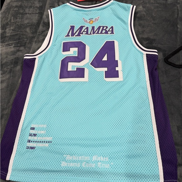 Nostalgia Teal Kobe Jersey YOUTH XL HGC - Picture 2 of 6
